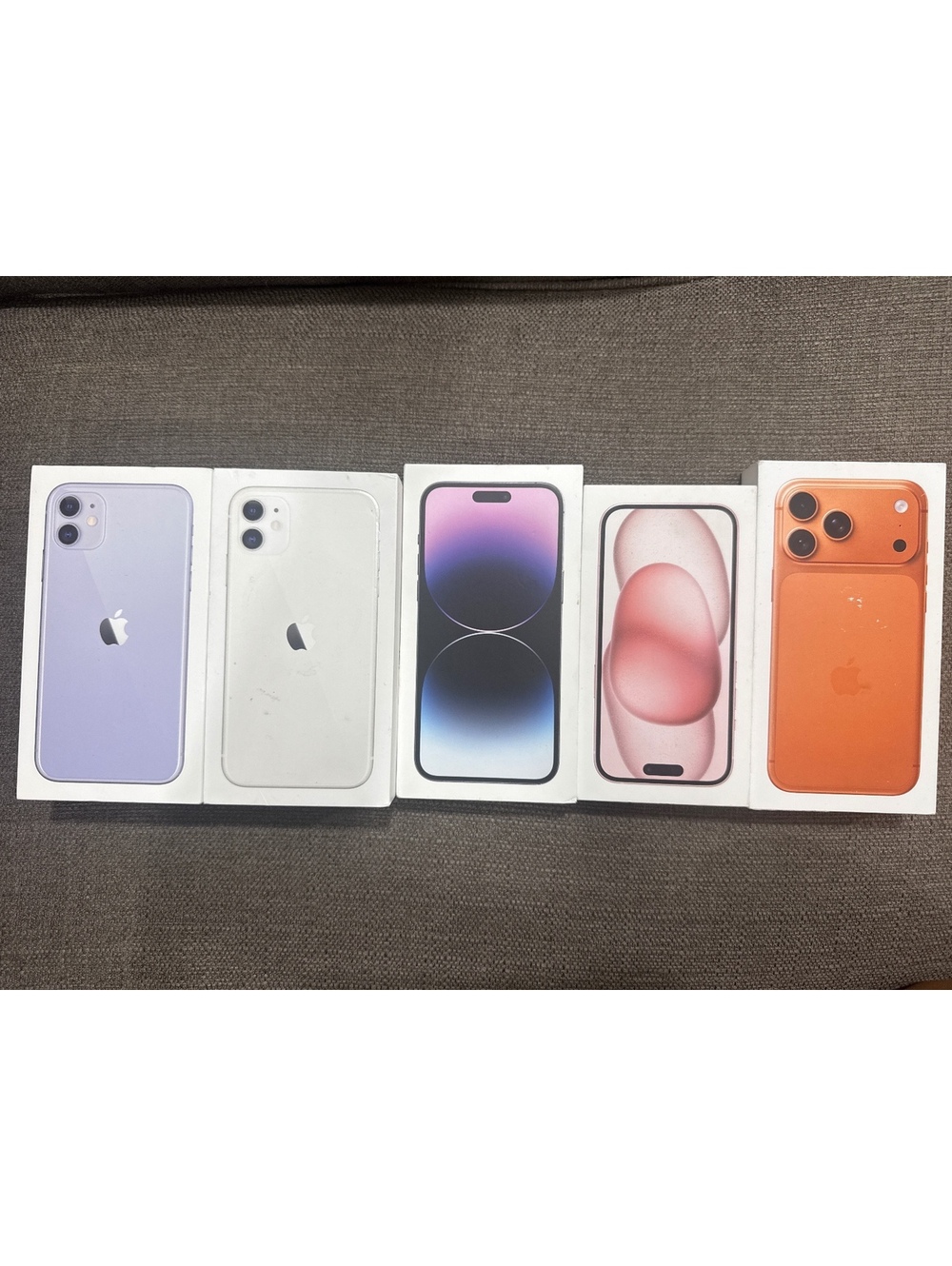Empty Used Iphone Boxes